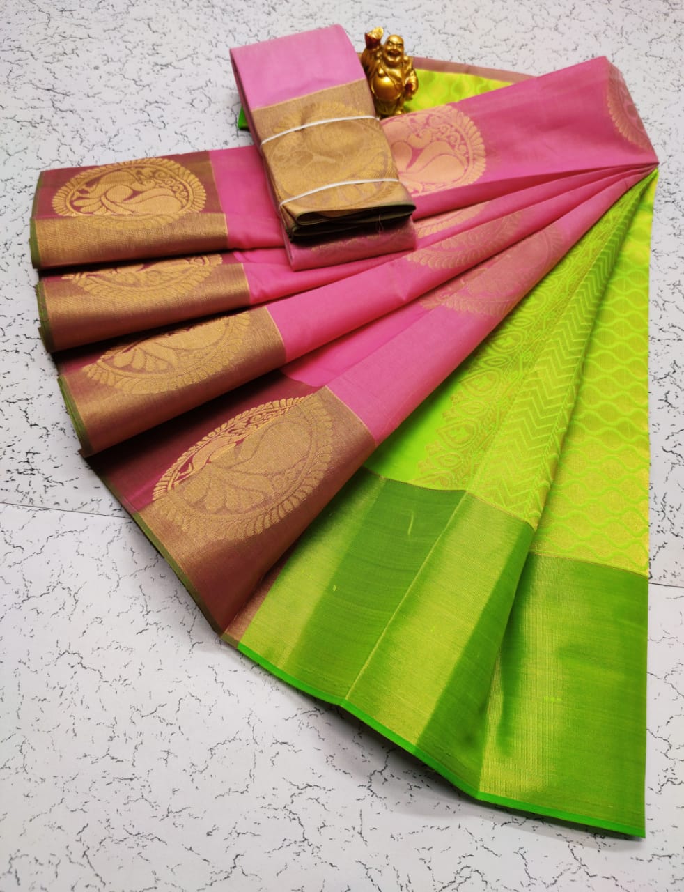Kora silk cotton saree - Vannamayil Fashions