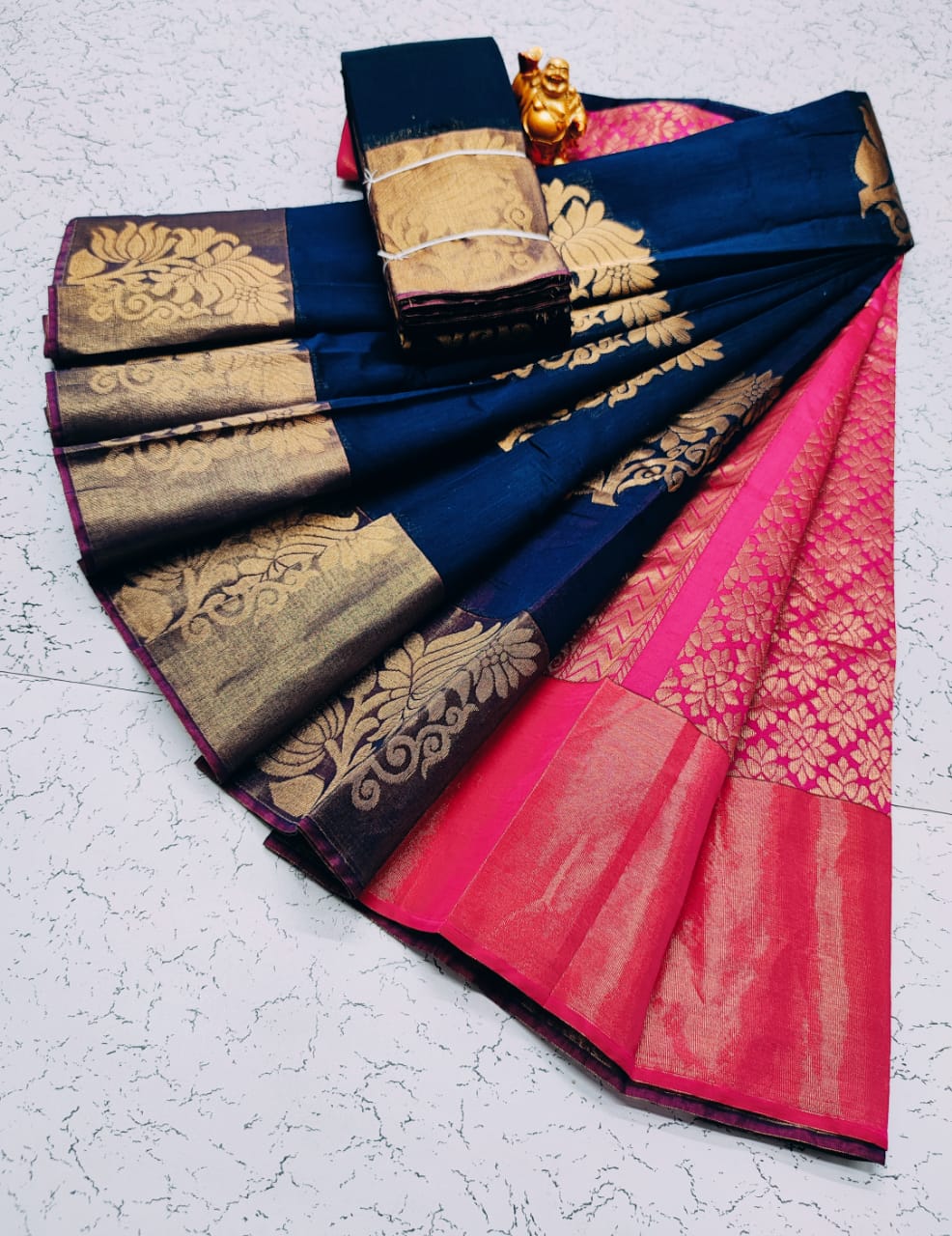 Kora silk cotton saree - Vannamayil Fashions