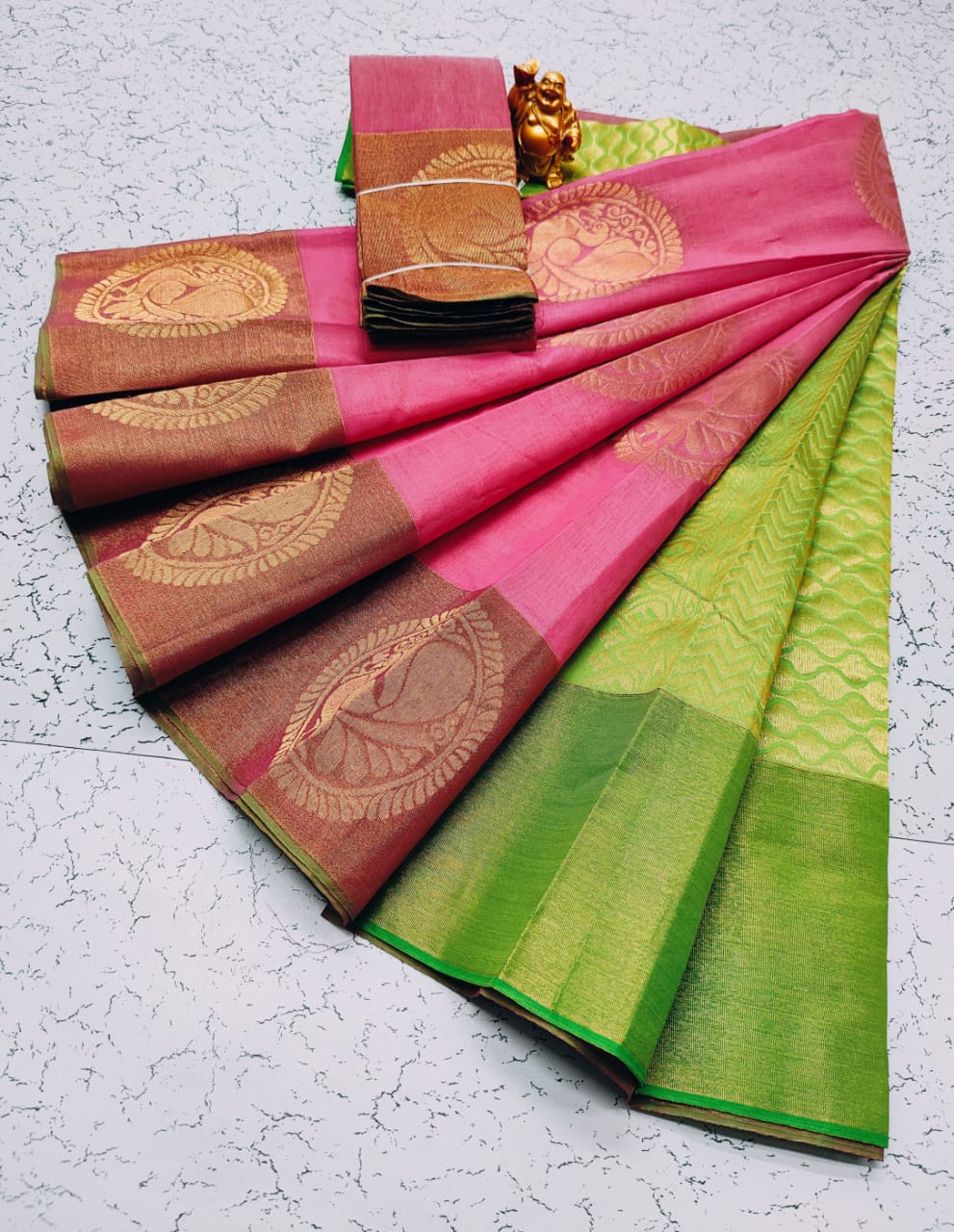 Kora silk cotton saree - Vannamayil Fashions