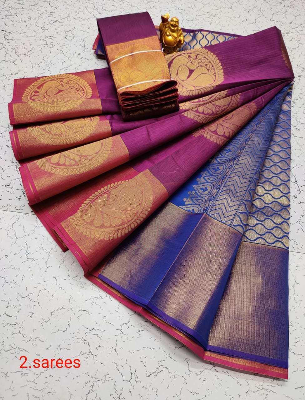 Kora silk cotton saree - Vannamayil Fashions