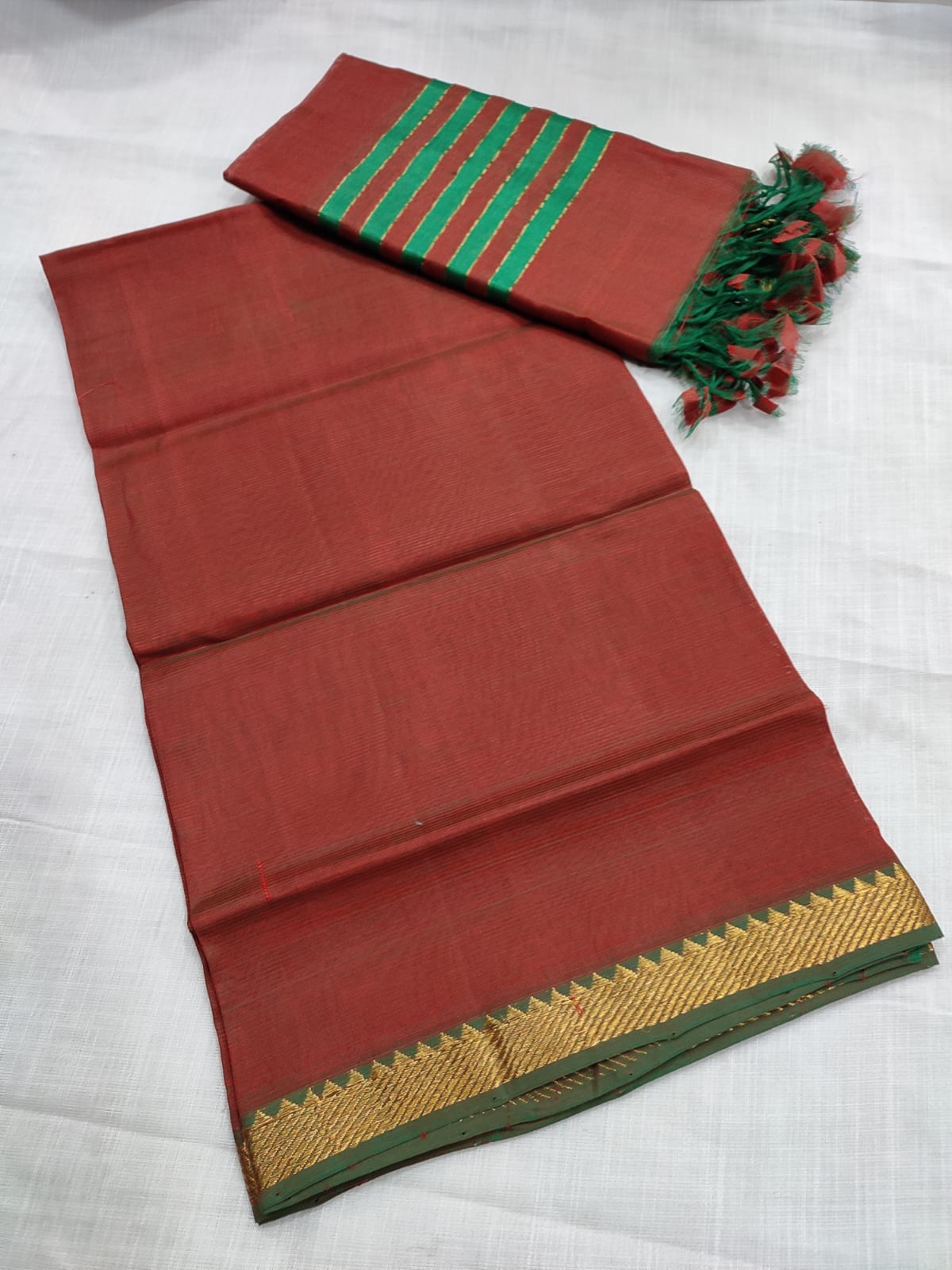 Mangalagiri pattu dress material - Vannamayil Fashions