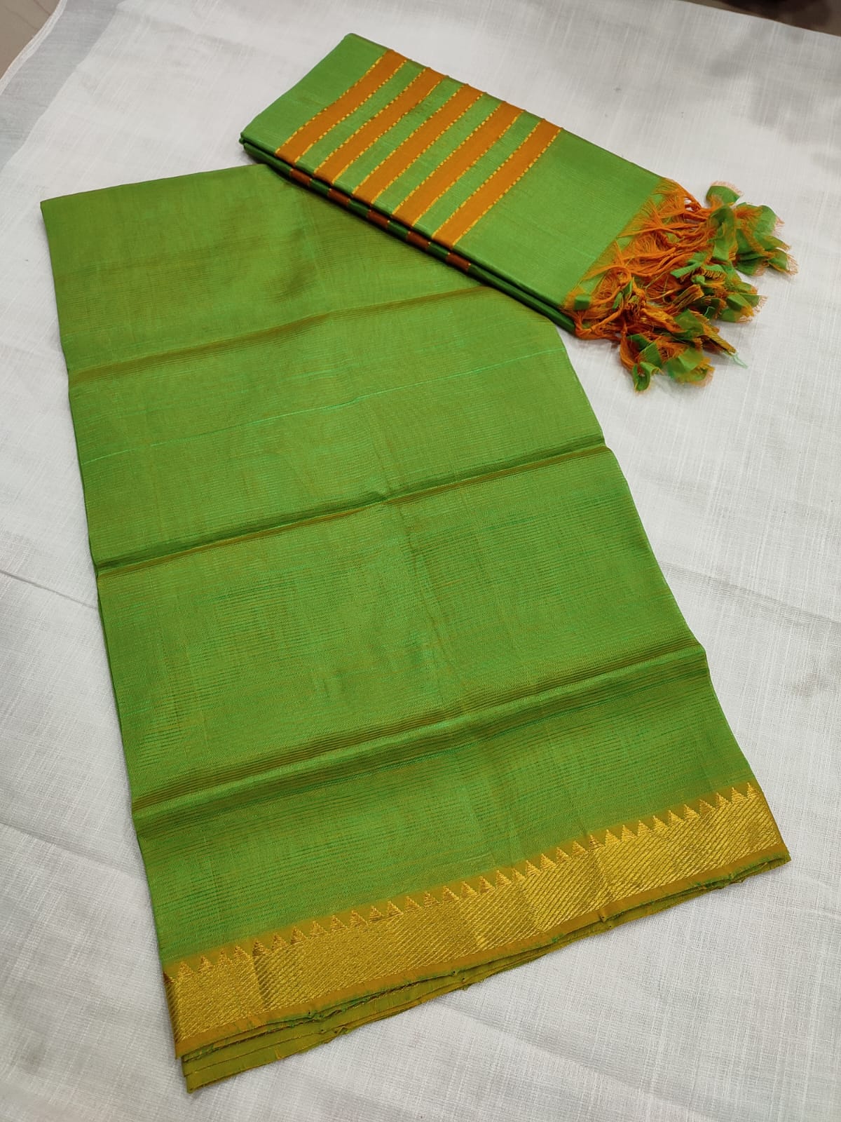 Mangalagiri pattu dress material - Vannamayil Fashions