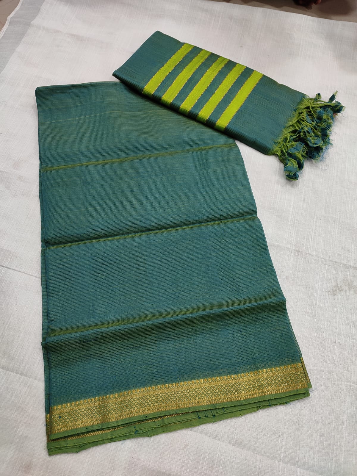 Mangalagiri pattu dress material - Vannamayil Fashions