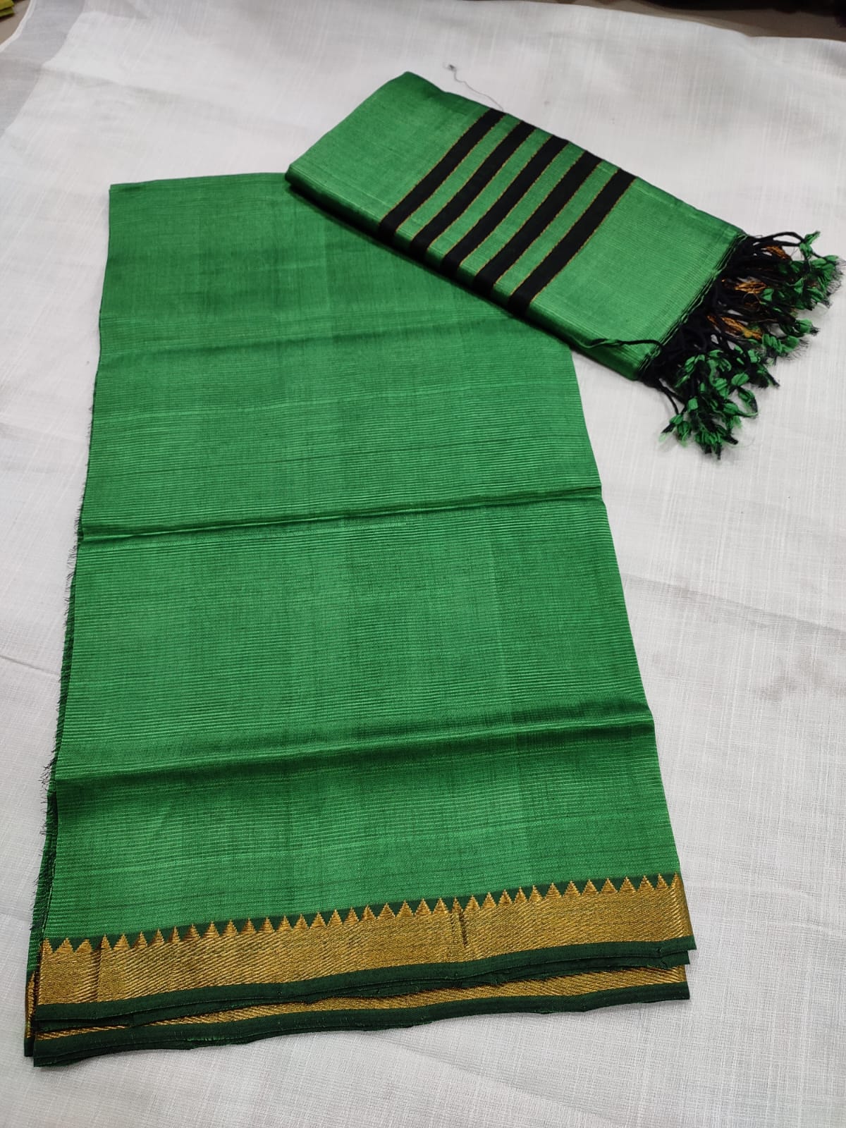 Mangalagiri pattu dress material - Vannamayil Fashions