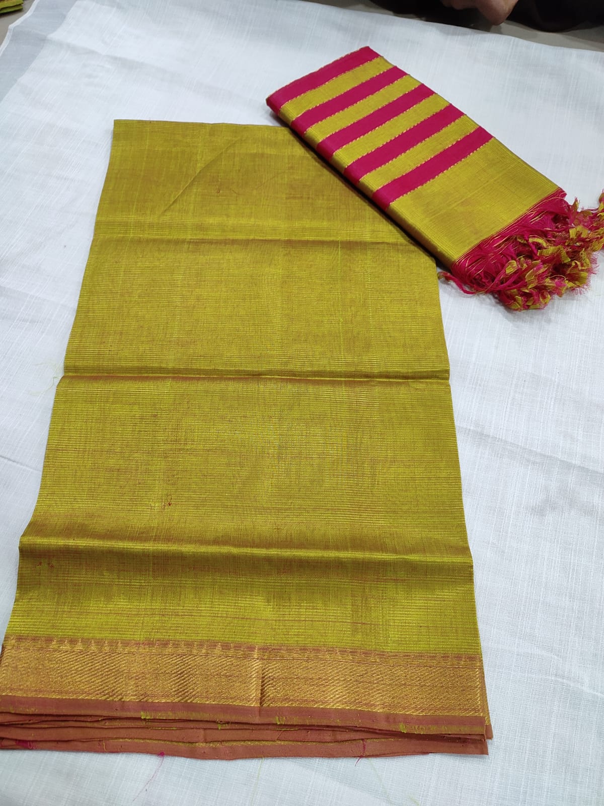 Mangalagiri pattu dress material - Vannamayil Fashions