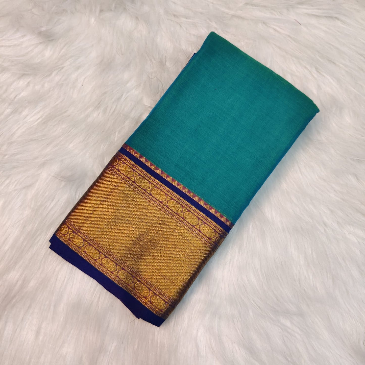 Narayanepet authentic paavai border saree - Vannamayil Fashions