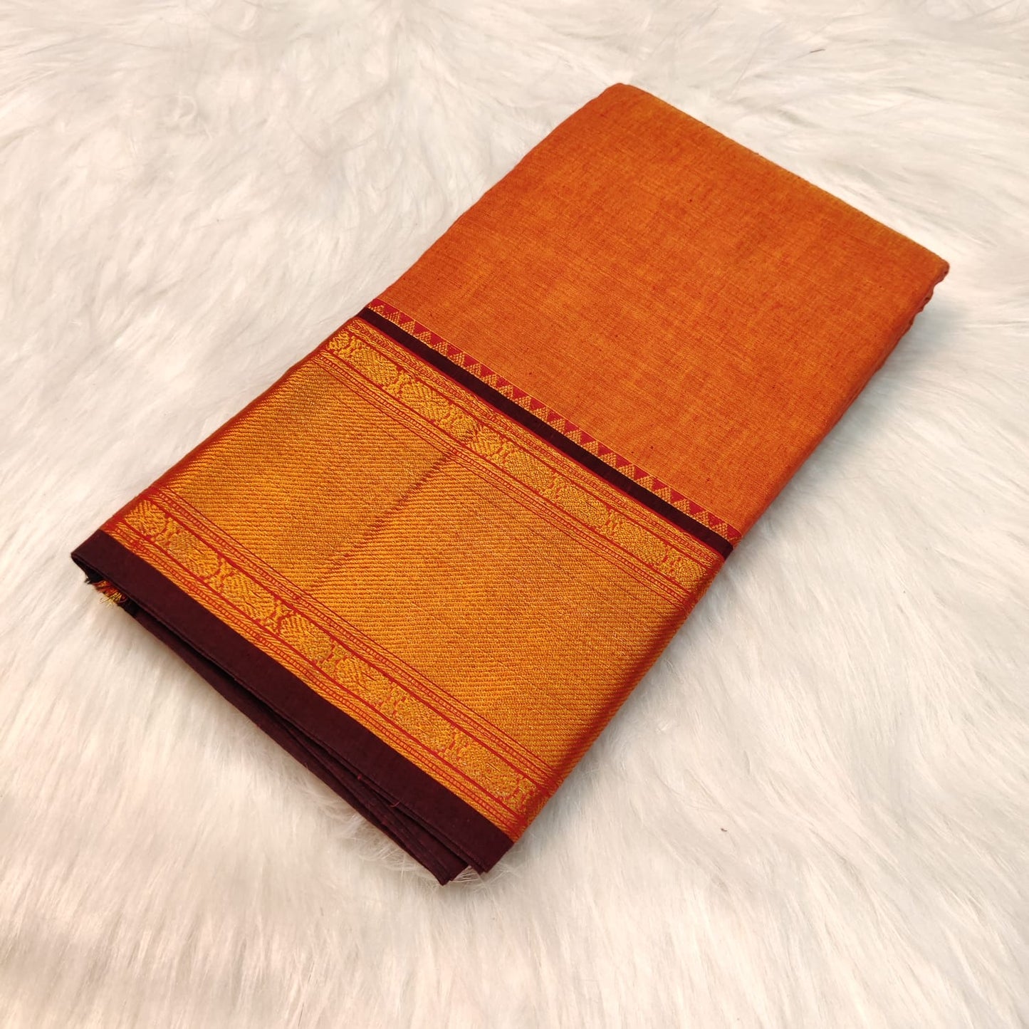 Narayanepet authentic paavai border saree - Vannamayil Fashions