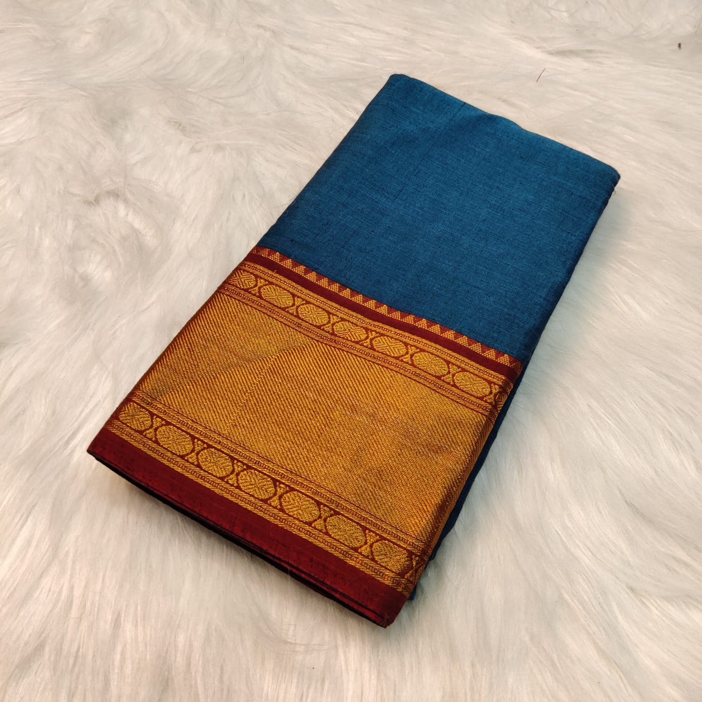 Narayanepet authentic paavai border saree - Vannamayil Fashions