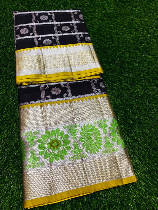Pure venkatagiri handloom pattu saree - Vannamayil Fashions
