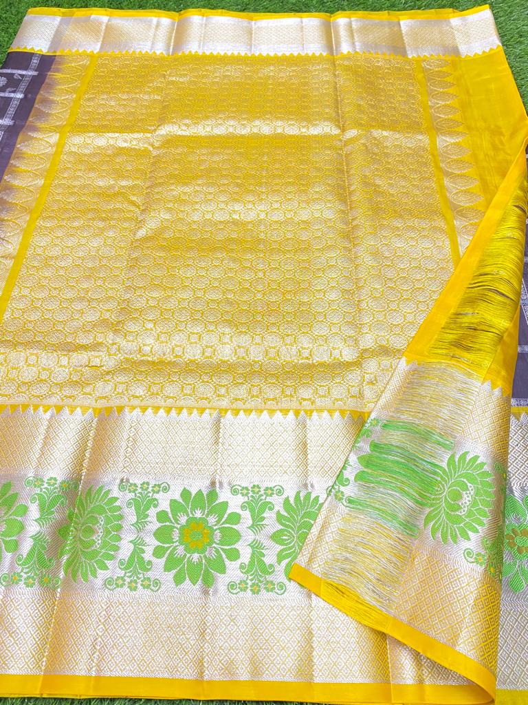 Pure venkatagiri handloom pattu saree - Vannamayil Fashions