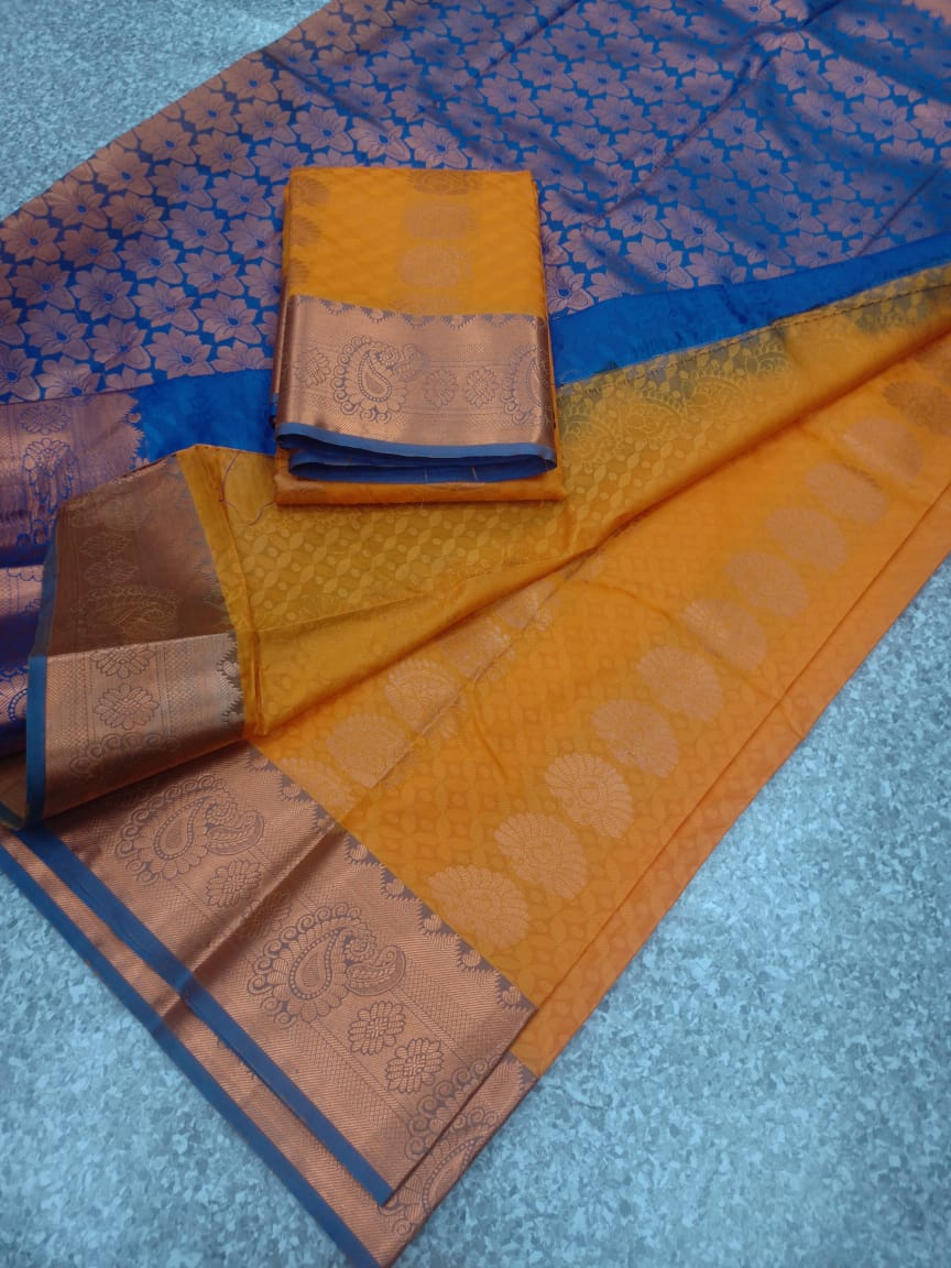 Semi silk saree - Vannamayil Fashions