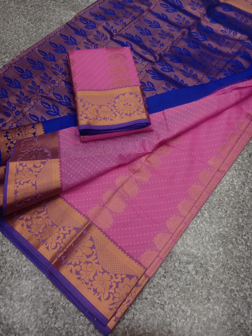 Semi silk saree - Vannamayil Fashions