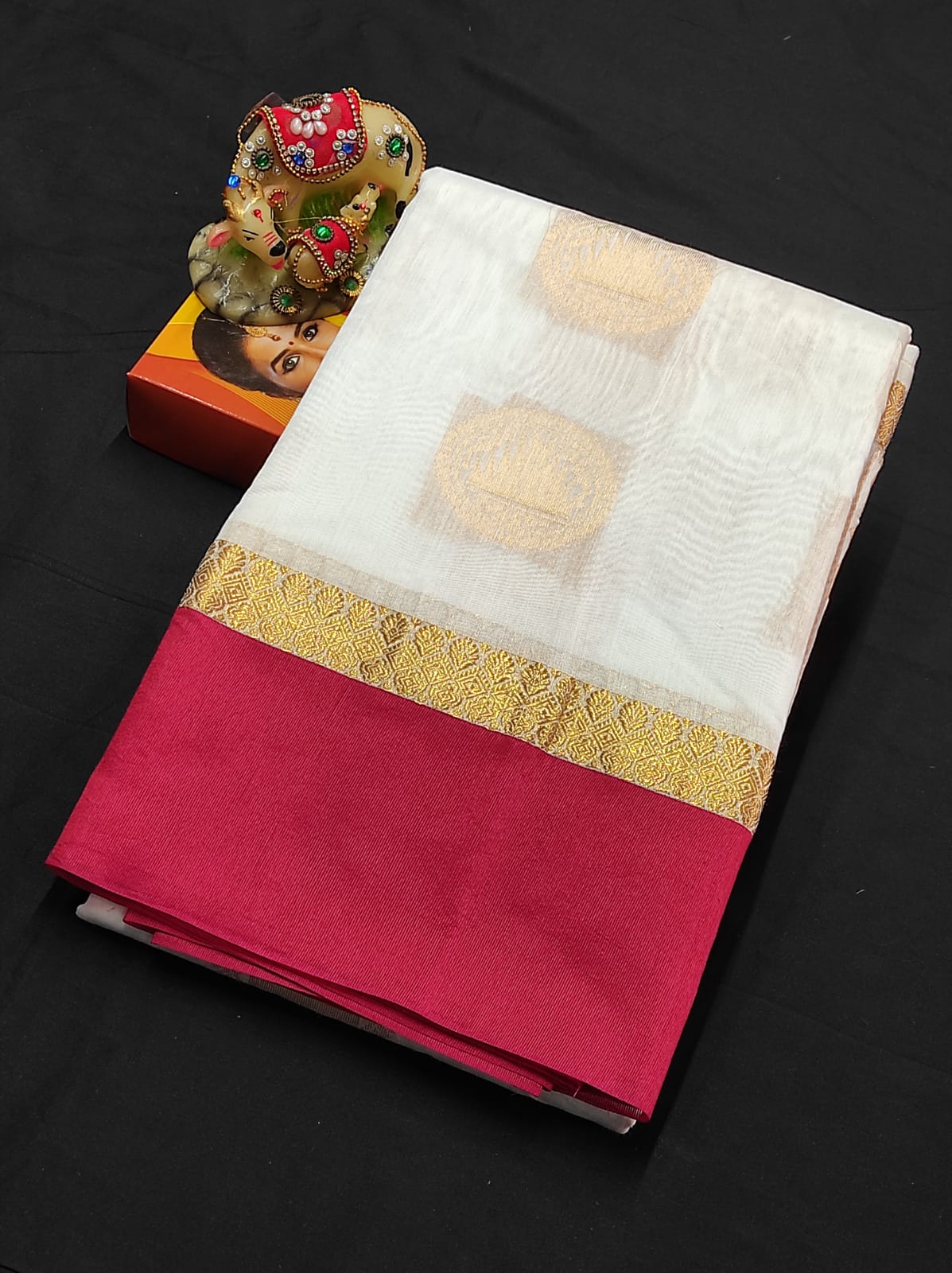 Silk cotton saree - Vannamayil Fashions
