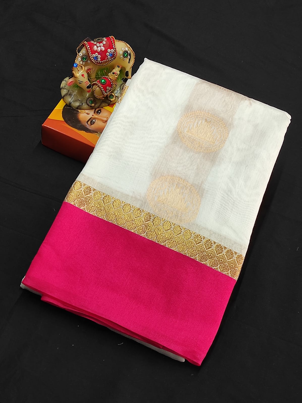 Silk cotton saree - Vannamayil Fashions