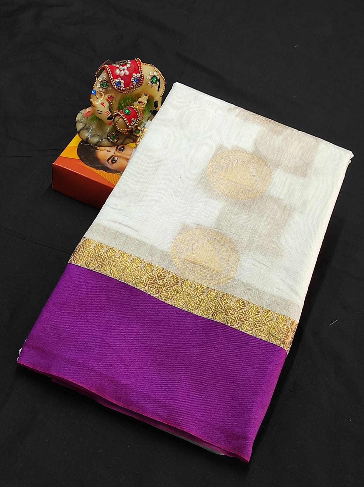 Silk cotton saree - Vannamayil Fashions