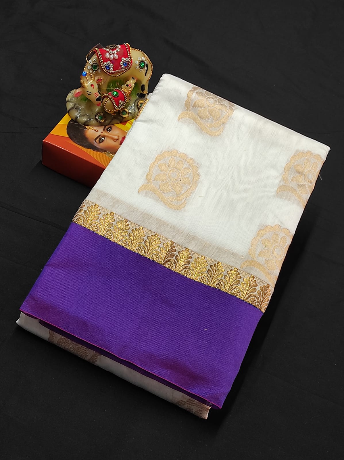 Silk cotton saree - Vannamayil Fashions