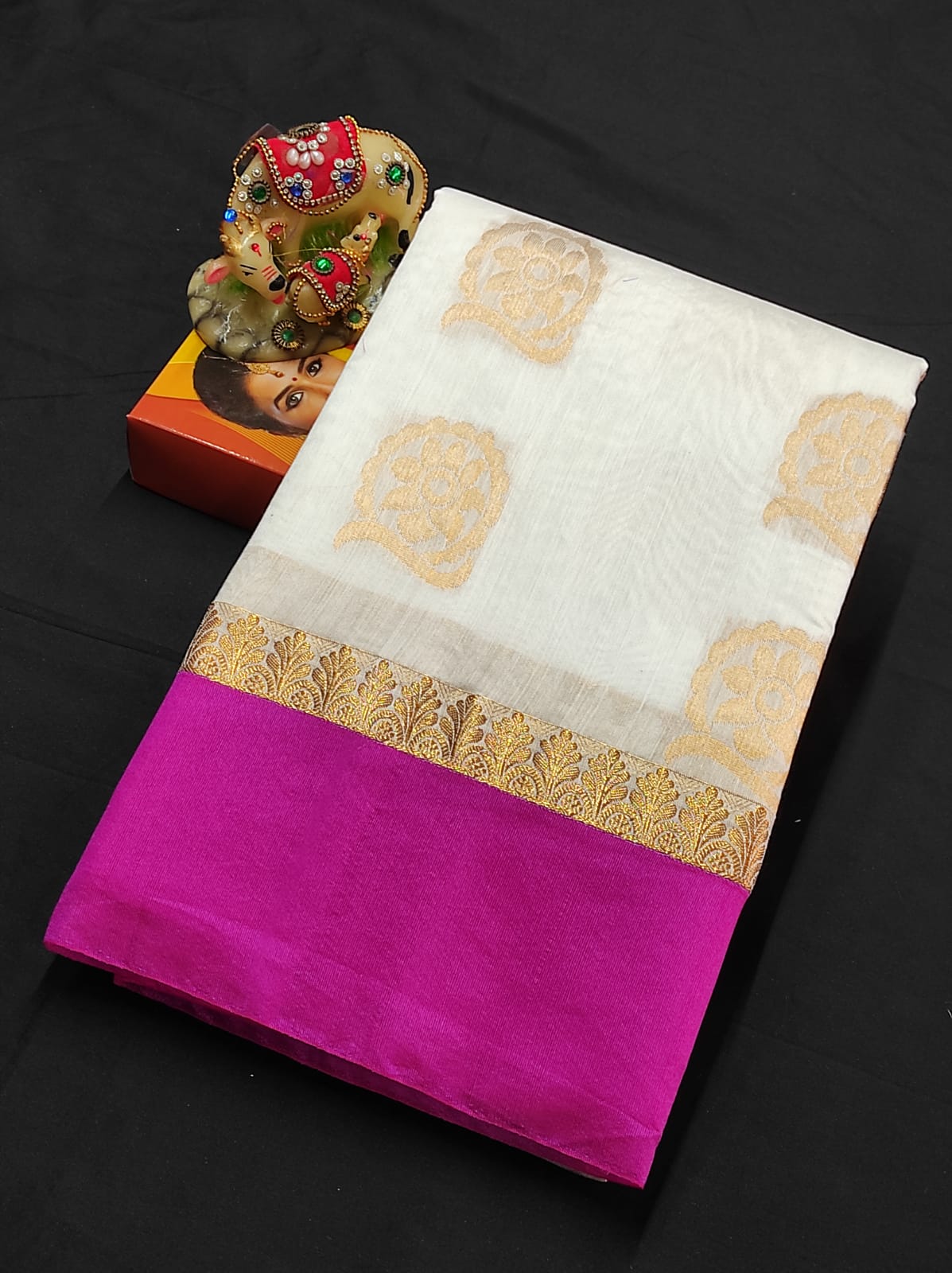 Silk cotton saree - Vannamayil Fashions