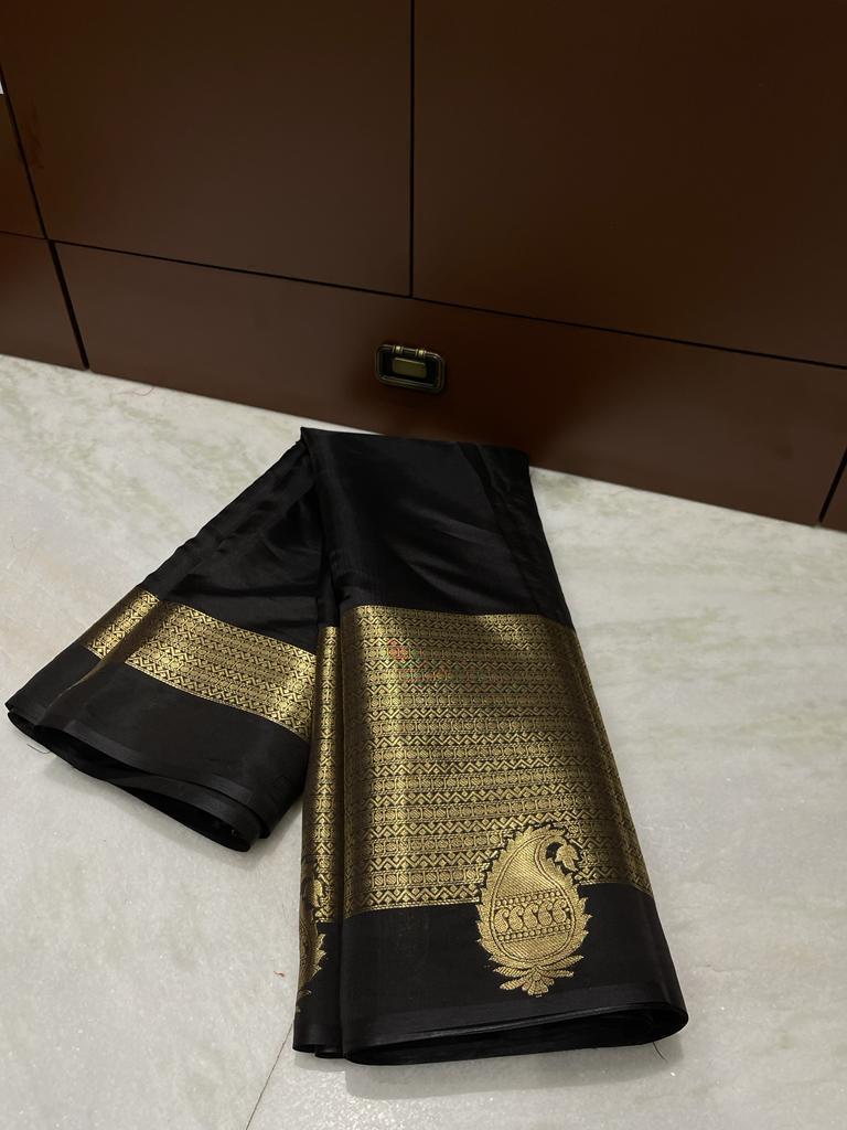 Banarasi cotton soft silk saree