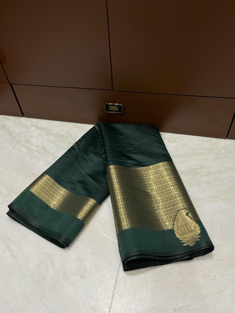 Banarasi cotton soft silk saree