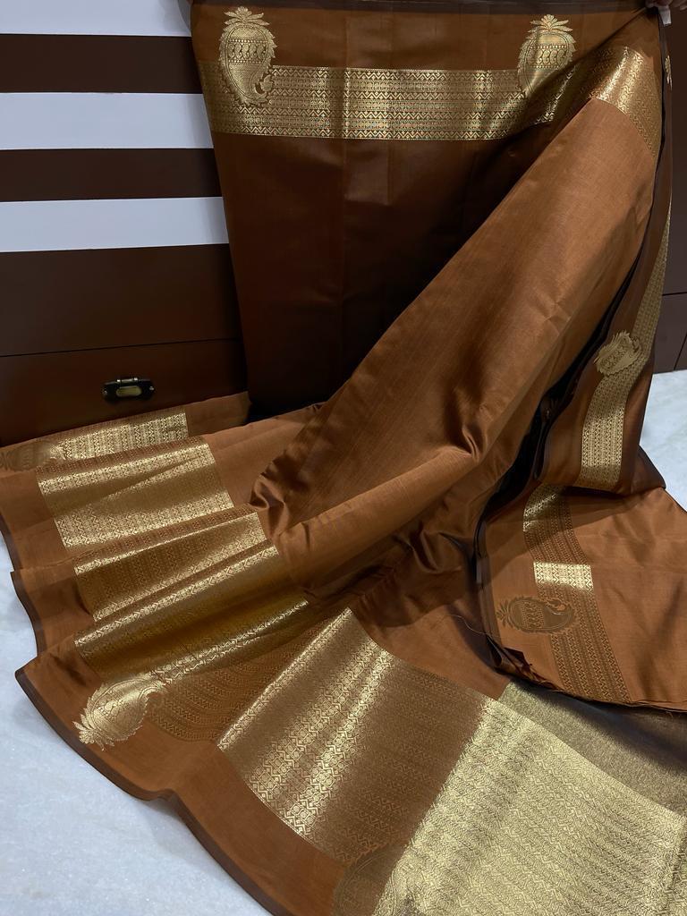 Banarasi cotton soft silk saree
