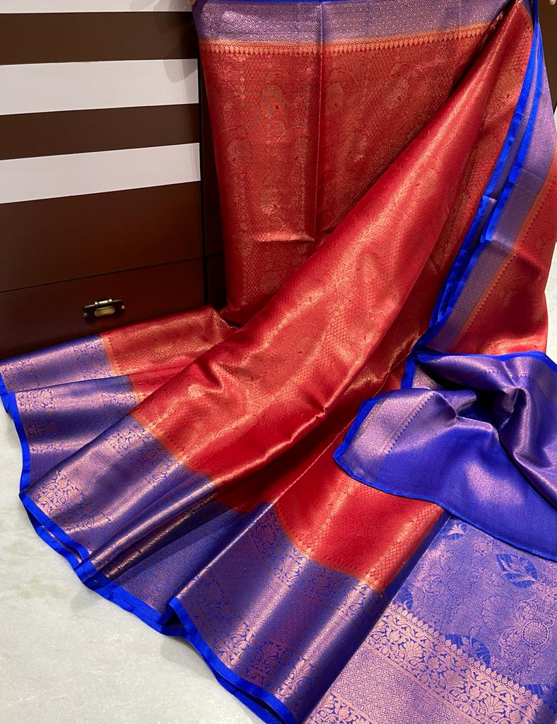 Banarasi dyable georgette saree - Vannamayil Fashions