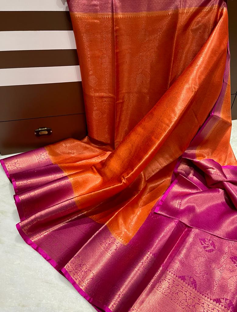 Banarasi dyable georgette saree - Vannamayil Fashions