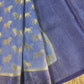 Banarasi silk linen saree