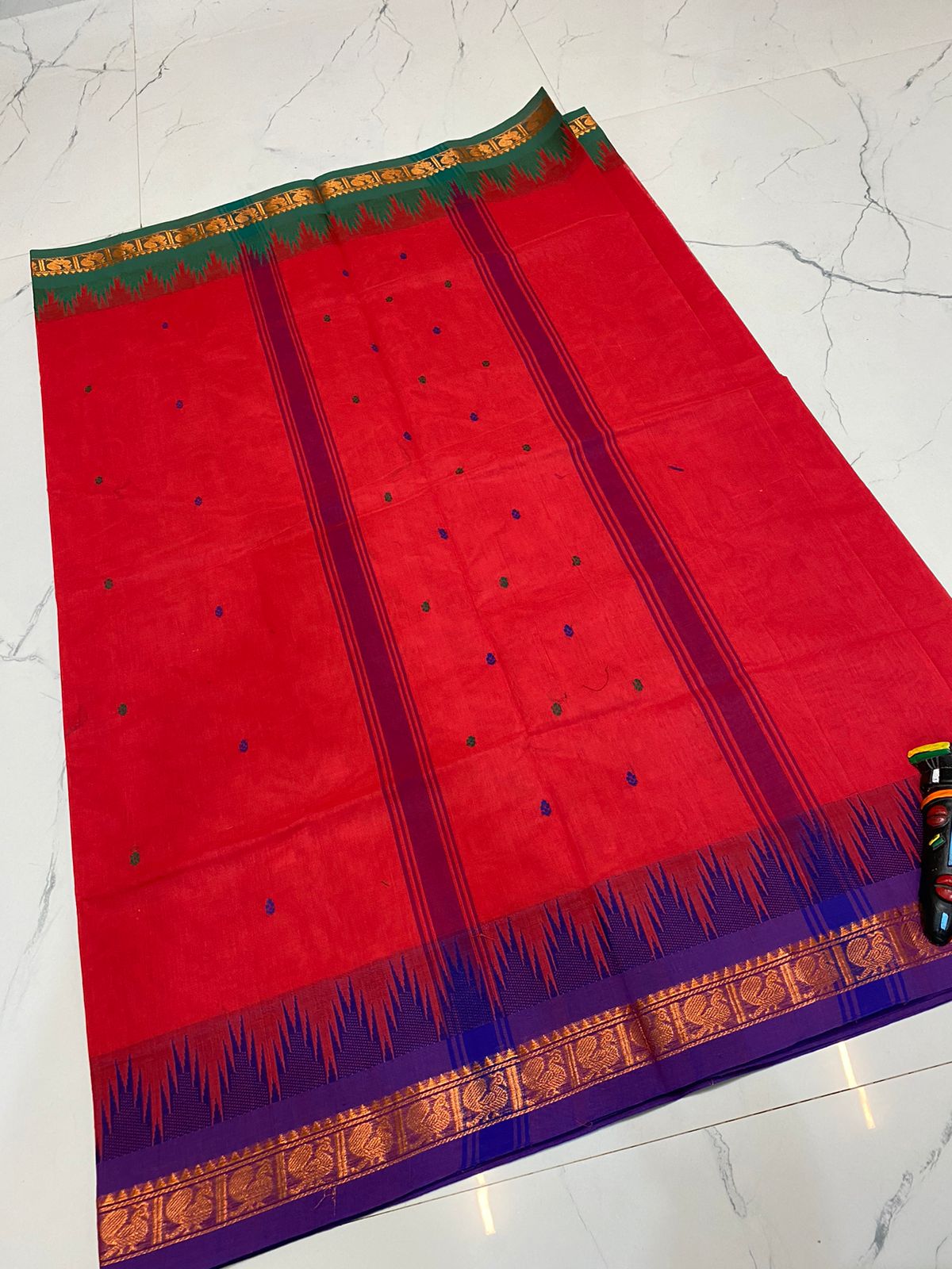 Chettinad Kanchi cotton saree