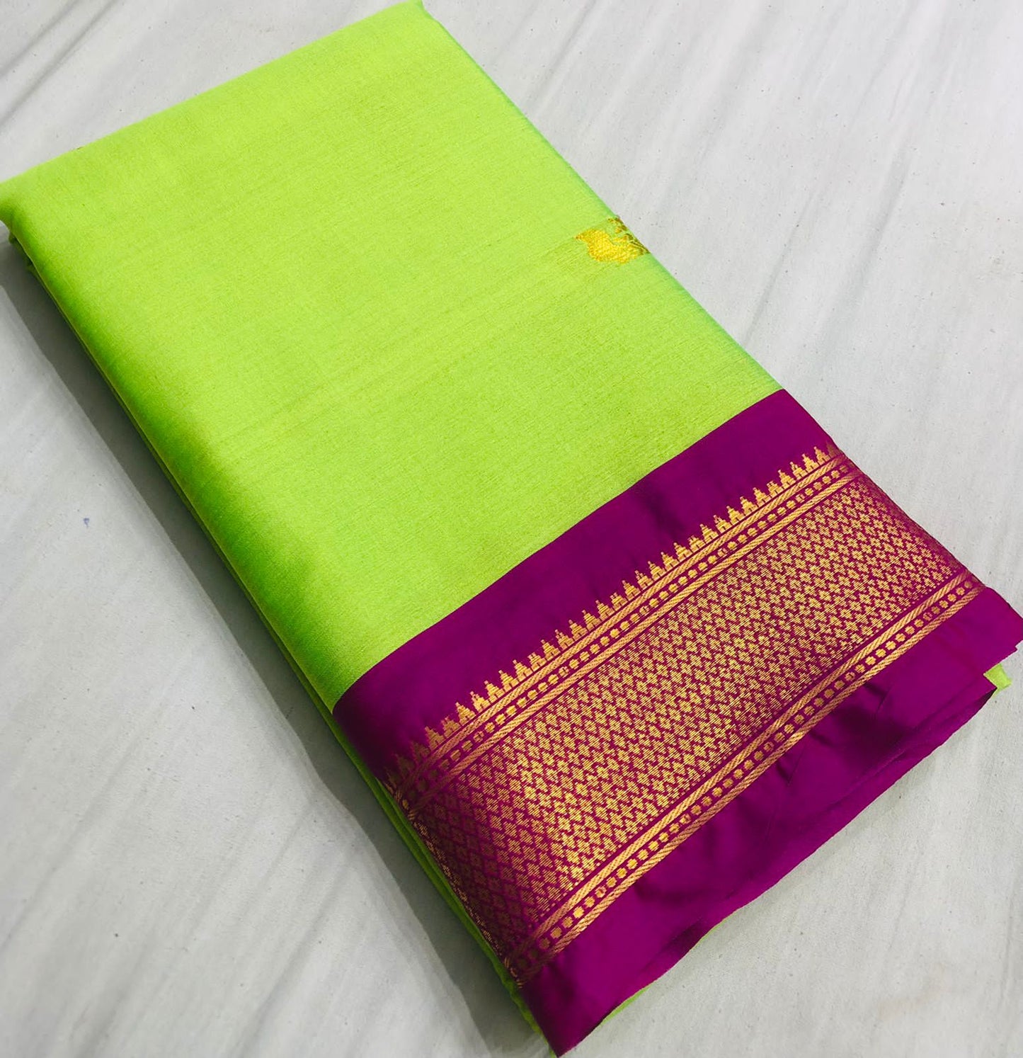 Cotton silk saree - Vannamayil Fashions