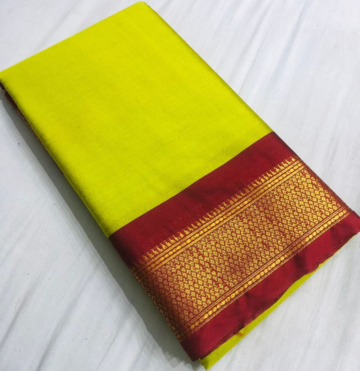 Cotton silk saree - Vannamayil Fashions