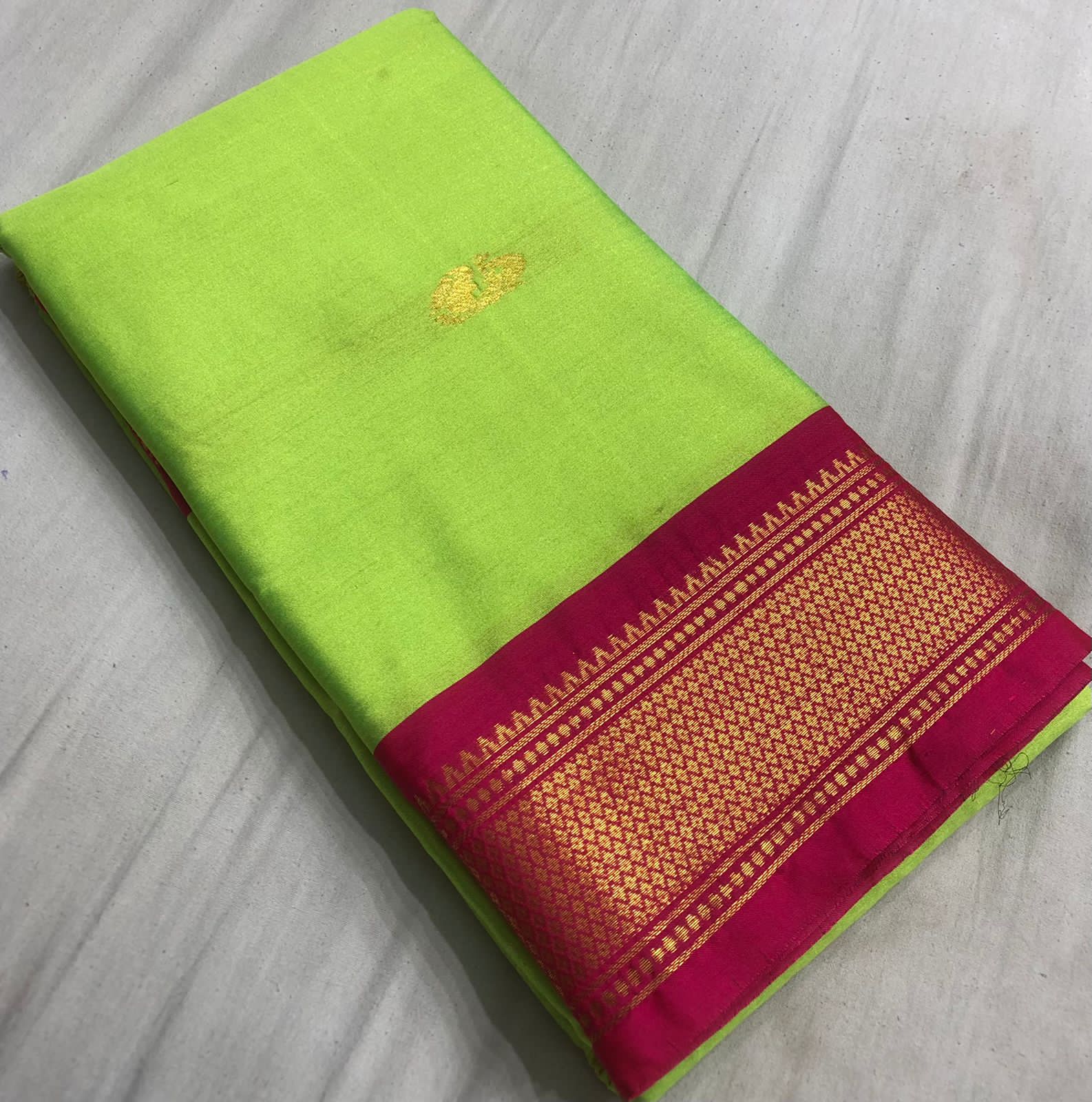 Cotton silk saree - Vannamayil Fashions