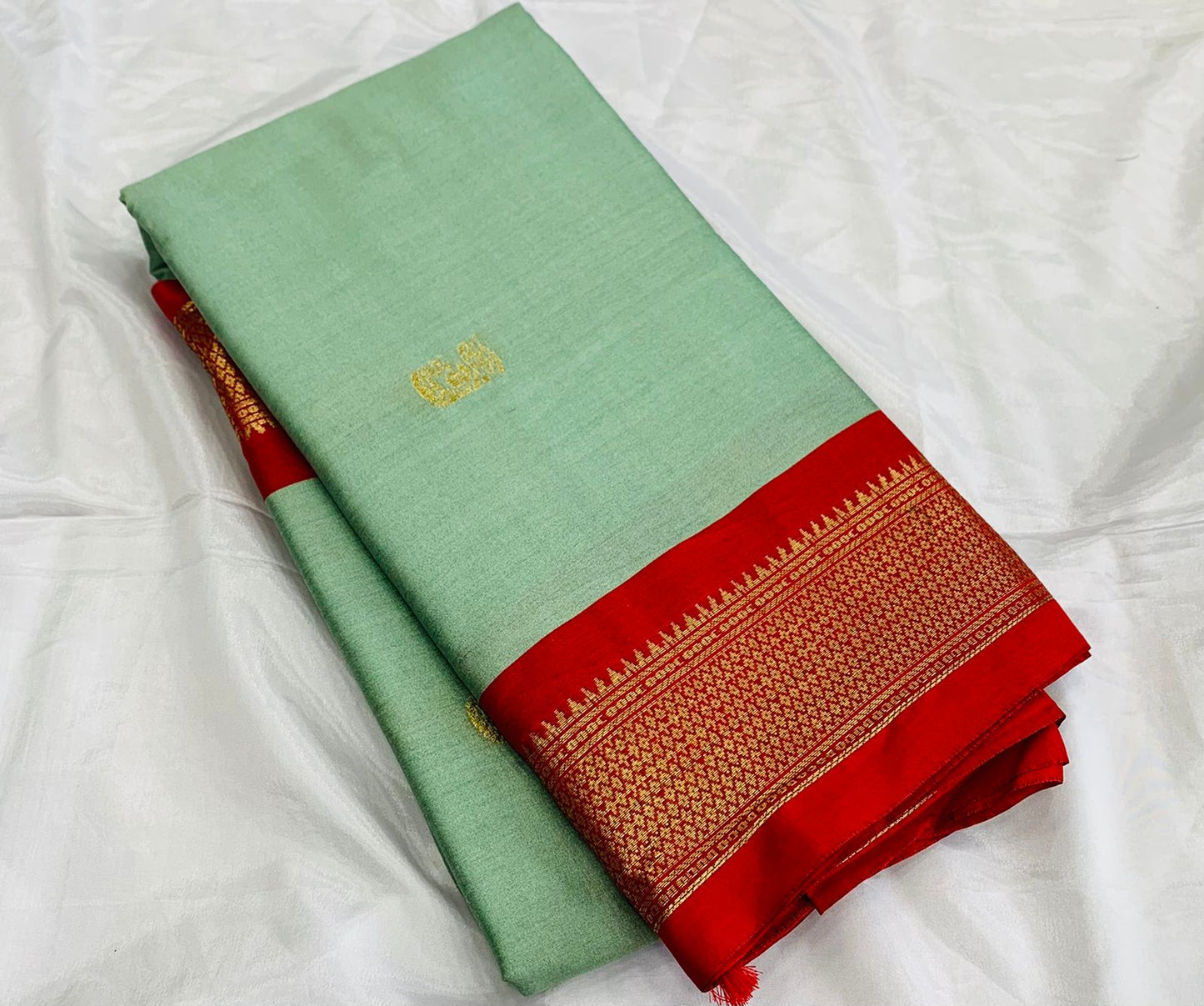 Cotton silk saree - Vannamayil Fashions