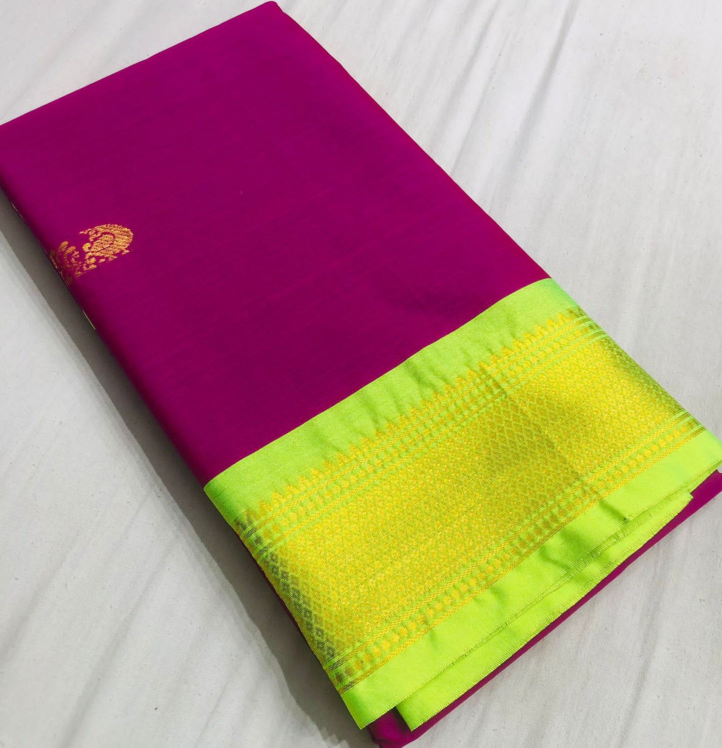 Cotton silk saree - Vannamayil Fashions