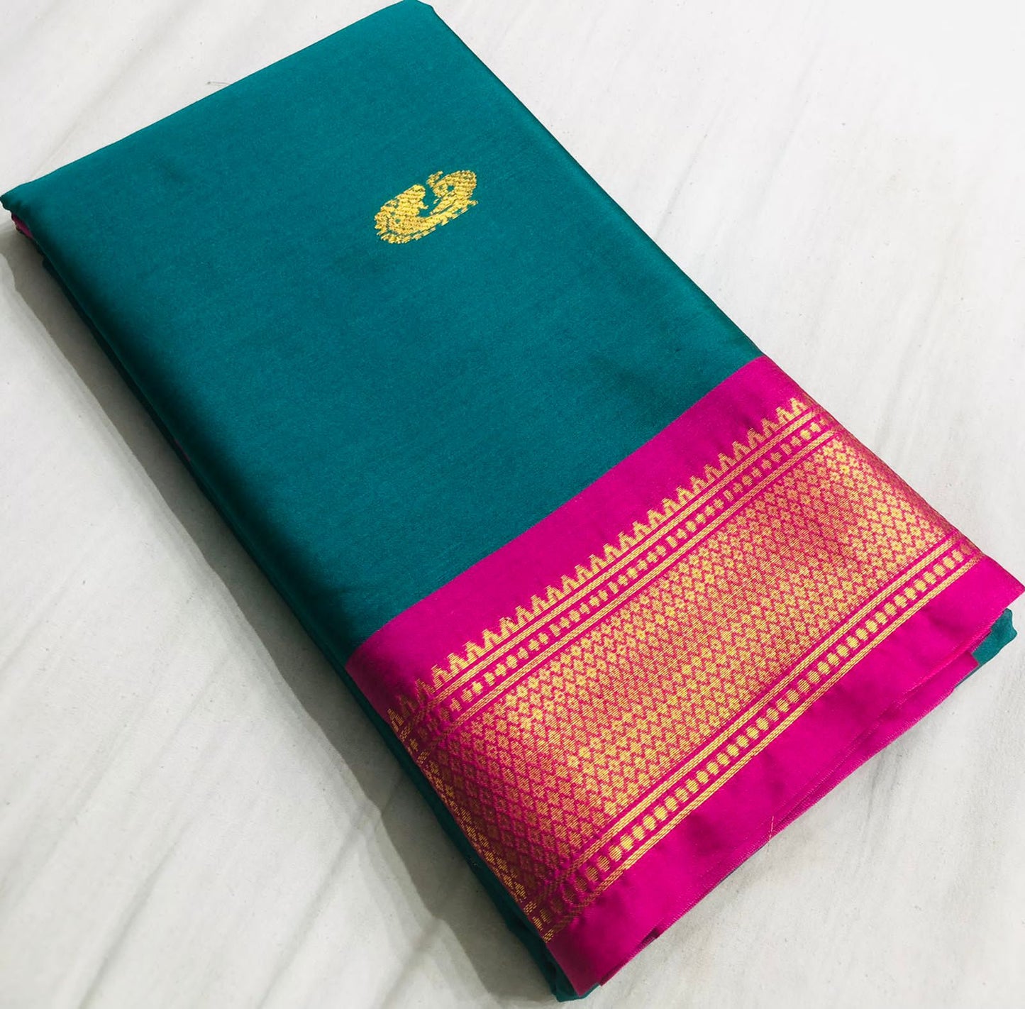 Cotton silk saree - Vannamayil Fashions