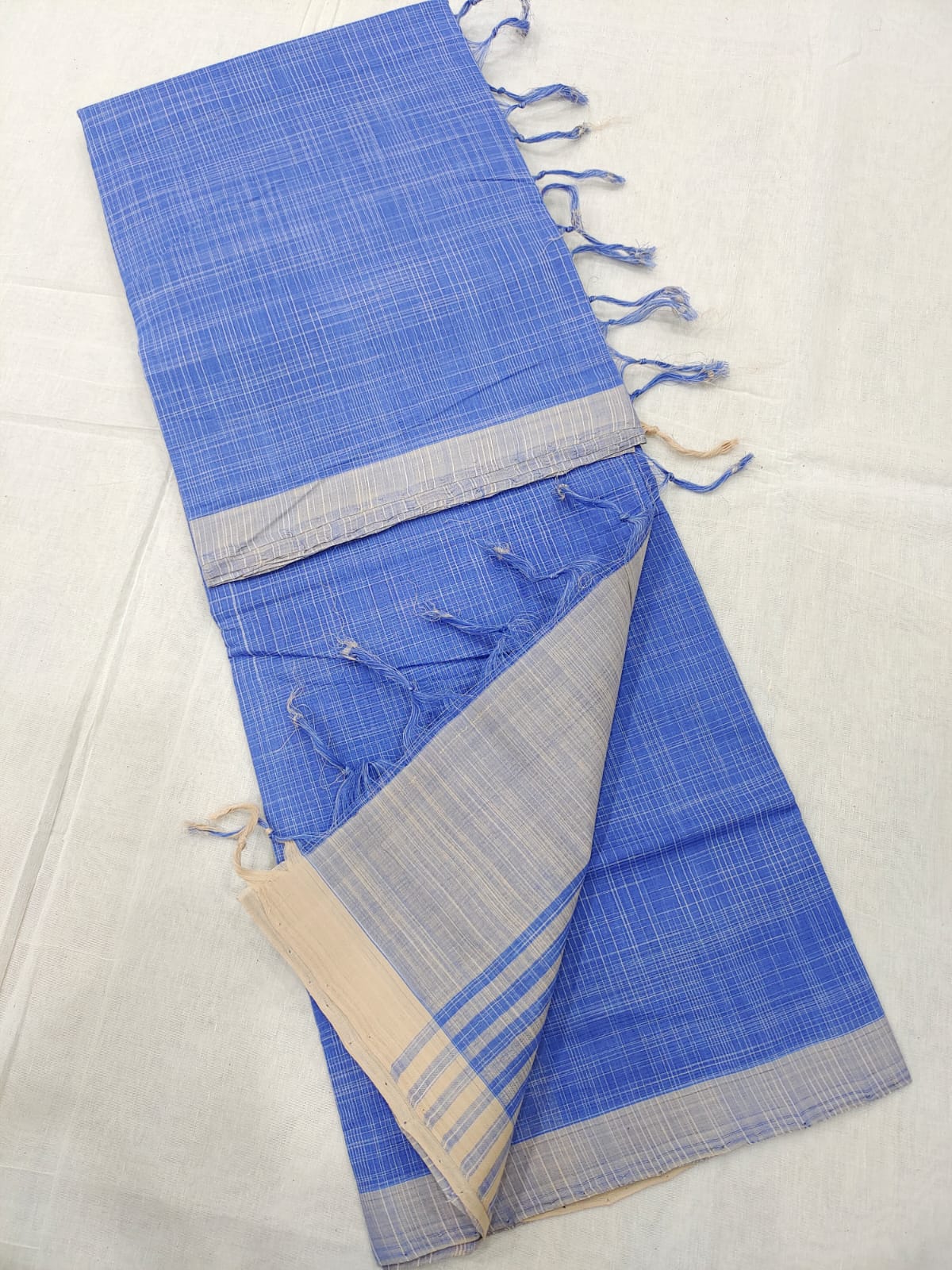 Mangalagiri cotton ikkat saree