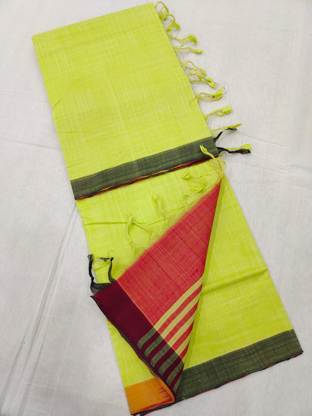 Mangalagiri cotton ikkat saree