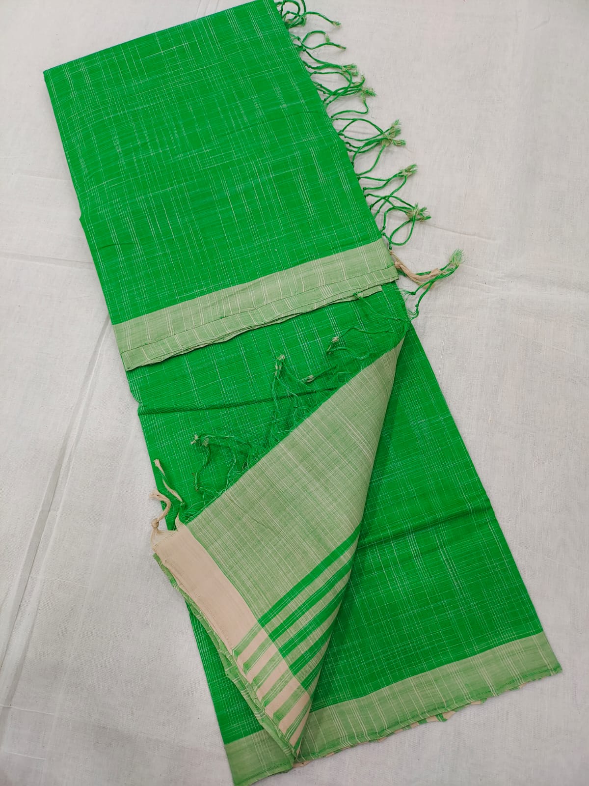Mangalagiri cotton ikkat saree