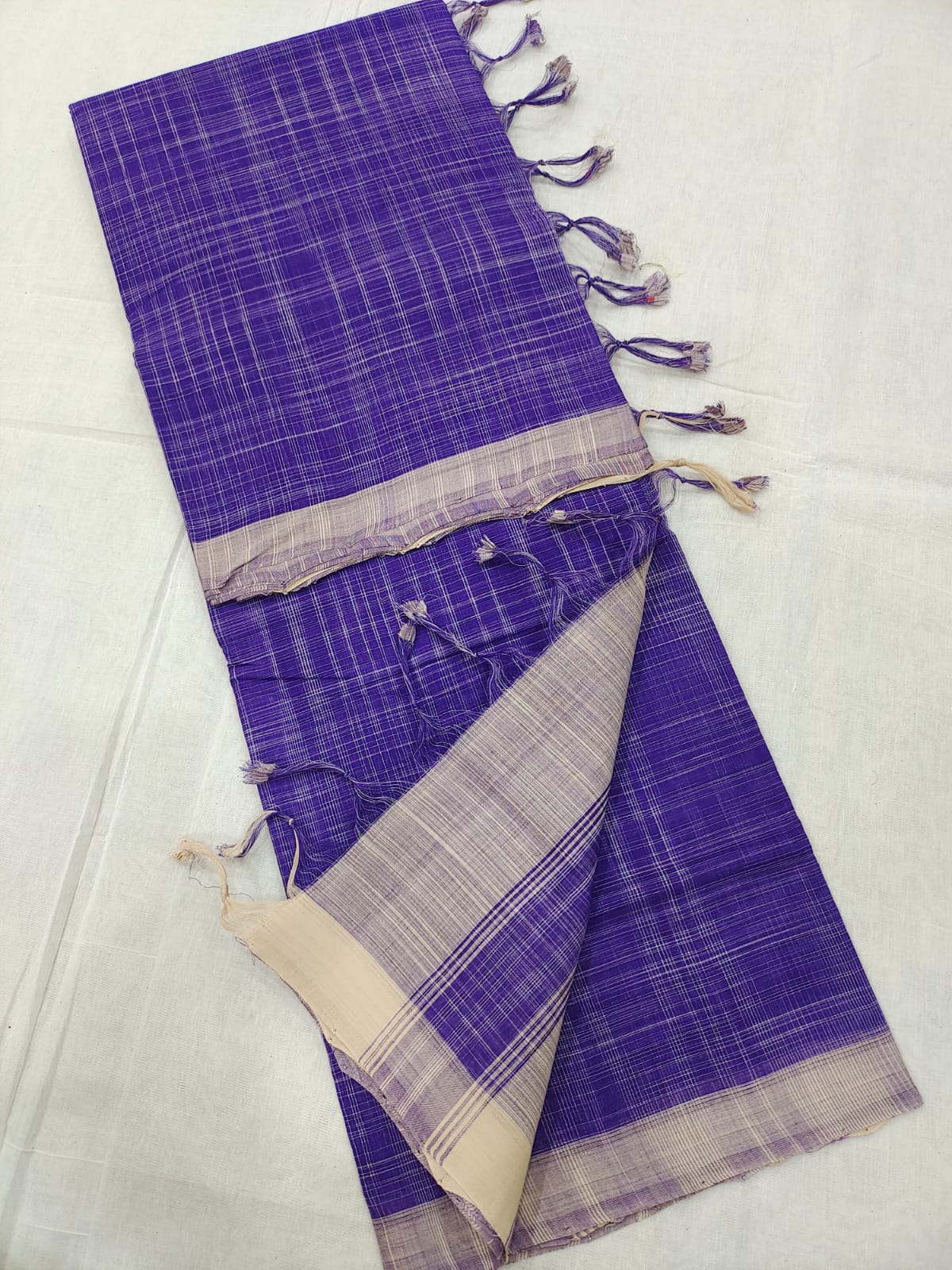Mangalagiri cotton ikkat saree