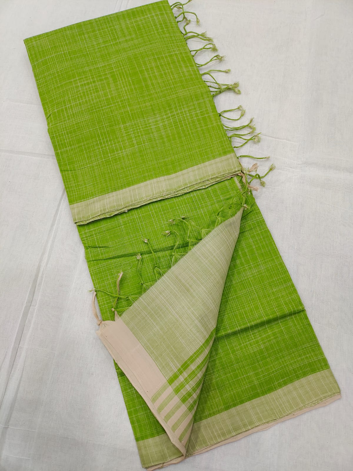 Mangalagiri cotton ikkat saree