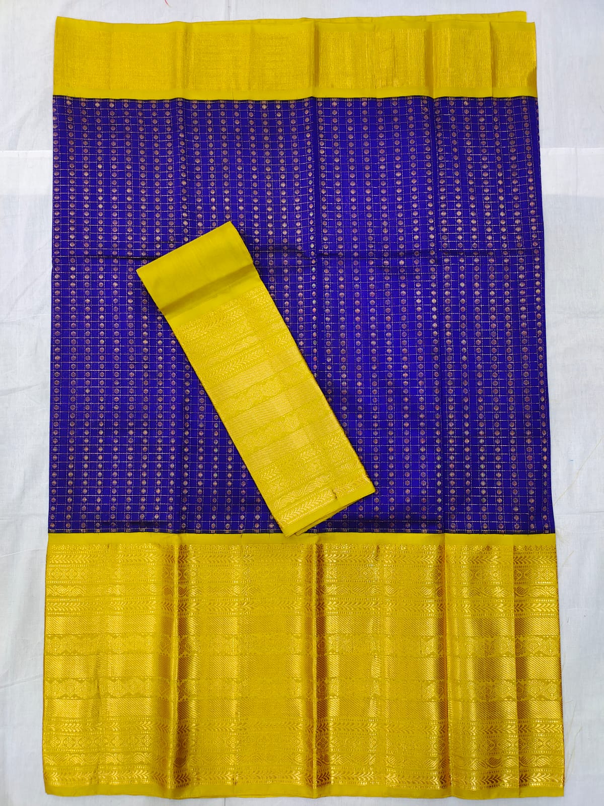 Mangalagiri kuppadam pattu kanchi border lehenga jacket set