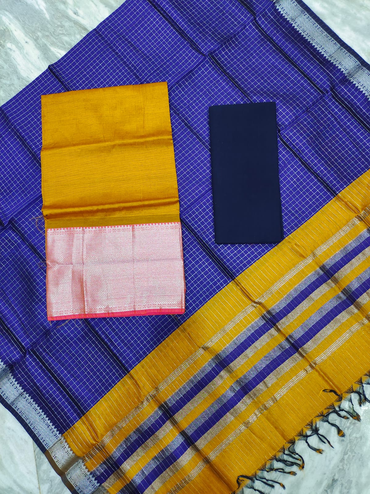 Mangalagiri pattukanchi border dress material