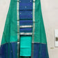 Mangalagiri pattu zari border zari buta work dress material set's (unstitched)