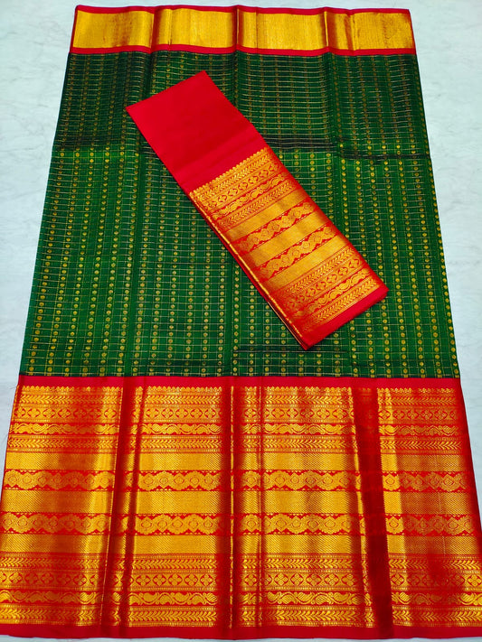 Mangalagiri kuppadam pattu lehenga jacket set
