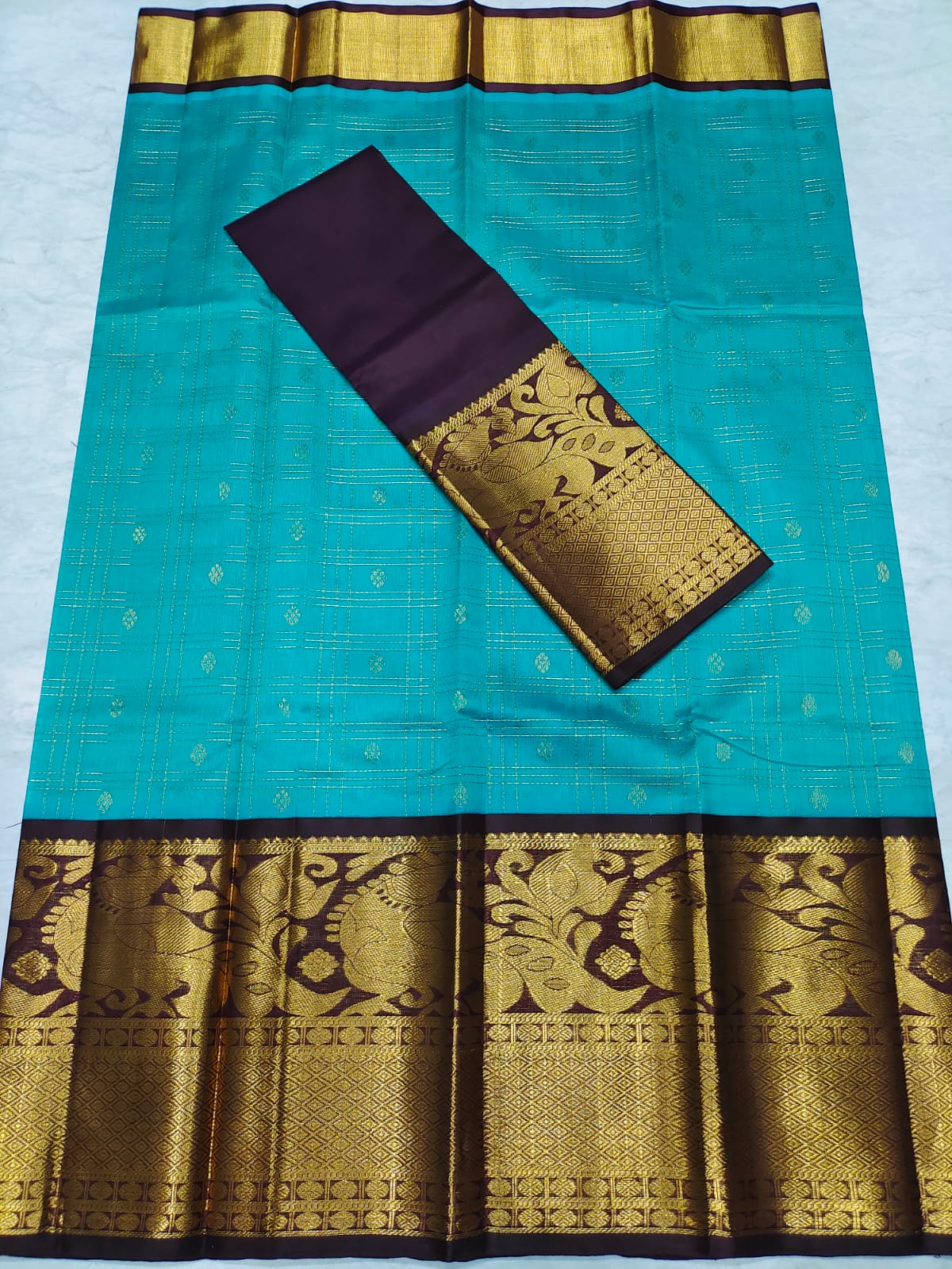 Mangalagiri kuppadam pattu lehenga jacket set