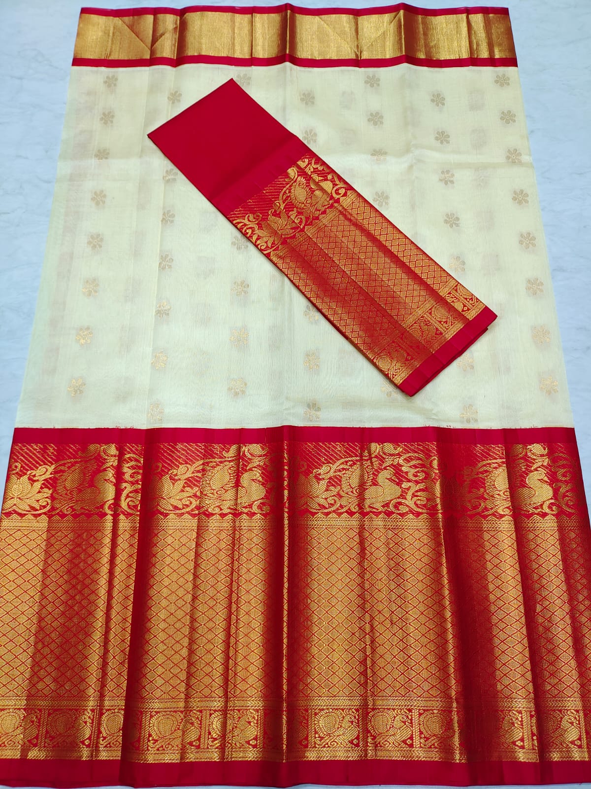 Mangalagiri kuppadam pattu lehenga jacket set