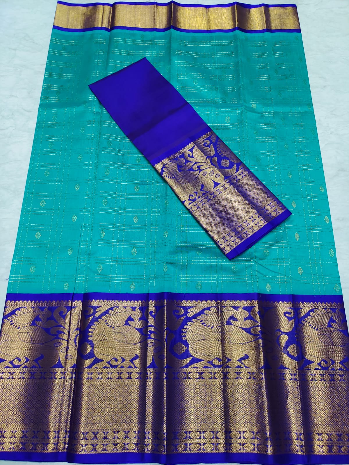 Mangalagiri kuppadam pattu lehenga jacket set
