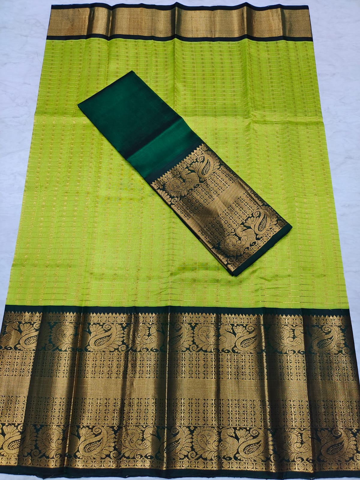 Mangalagiri kuppadam pattu lehenga jacket set