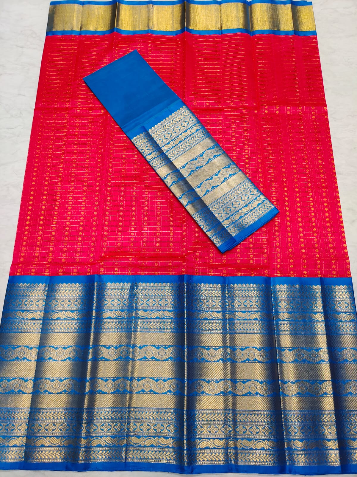 Mangalagiri kuppadam pattu lehenga jacket set