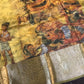 Original digital printed pure handwoven kora organza silk saree