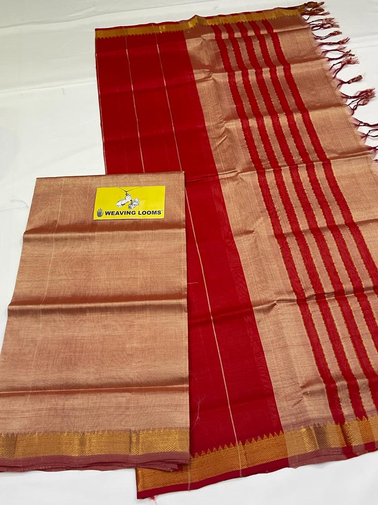 Pure handloom mangalagiri pattu dress material
